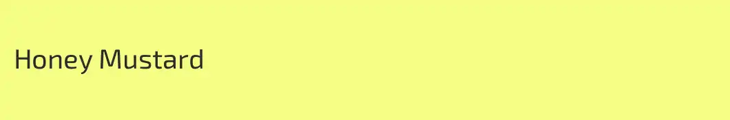 Honey Mustard